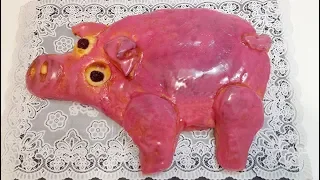 ПИРОГ ПОРОСЁНОК  с ВИШНЕЙ (sweet pig with cherry)