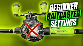 ***BACKLASHES SUCK*** - How and When to Adjust Your Baitcaster Brakes For Beginners