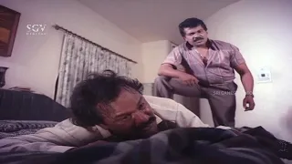 Tiger Prabhakar Hit Doctor to know the Truth | Bombay Dada Best Action Scene | Vajramuni | Lakshmi