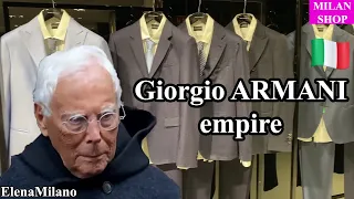 Brand Giorgio Armani 🇮🇹 #italy #milan #moda