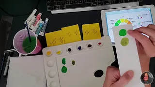 Color Mixing with Color Bias - Watercolor