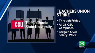 Faculty to strike across California State University campuses