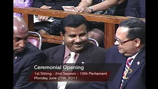Ceremonial Opening - 2nd Session - 10th Parliament - June 27, 2011
