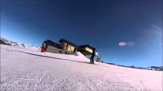 Peter Sagan skis in Courchevel - 19 Dec 2015