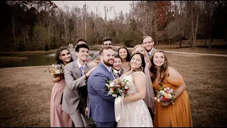 Samantha & Benjamin Wedding Highlight at Ramble Creek, Athens, TN