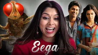 EEGA (2012) Movie Reaction!! | Nani | Sudeep | Samantha Ruth Prabhu | S.S. Rajamouli