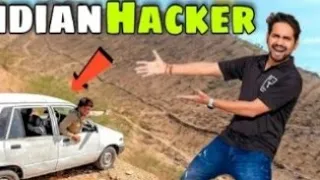 We Jump Our Car From 200 Feet -Will It Survive? Mr.Indian Hecker