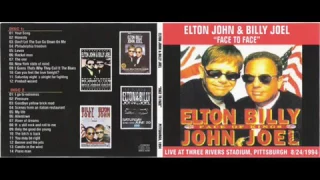 Elton John & Billy Joel Pittsburgh 8-24-94 Three Rivers Stadium