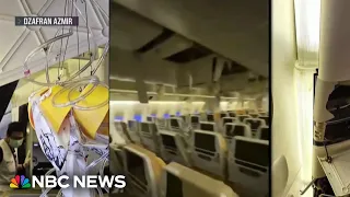 Passenger dies, dozens injured on plane hit by severe turbulence