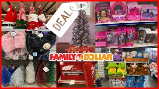 🎅FAMILY DOLLAR CHRISTMAS SHOPPING DECOR 🎄🎁GIFTS AND MORE | ❤️PENNY SHOPPER AT FAMILY DOLLAR