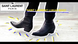 SAINT LAURENT LUKAS BOOT (ON BODY AND REVIEW)