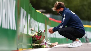 F1 Drive to Survive Season 3 | Pierre Gasly pays his respect to Anthoine Hubert