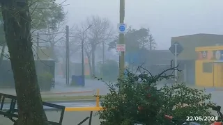 Mucha lluvia en pocos días en Tacuarembó (abril-mayo 2024)