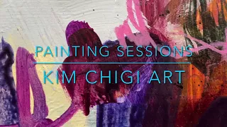 Kim Chigi Abstract Acrylic Painting Session 3