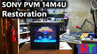 CRT Restoration - Sony PVM 14M4U