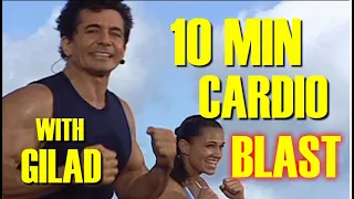10 Minute Cardio Blast with Gilad - No Equipment Needed - Home Workout