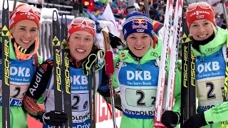 Relay Women Ruhpolding / 17.01.2016