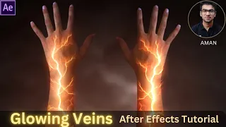 Glowing Veins | After Effects | VFX Tutorial - 3 | Creator Aman | Animation Corner