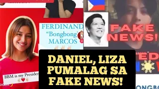 DANIEL PADILLA, LIZA SOBERANO PUMALAG SA FAKE NEWS!