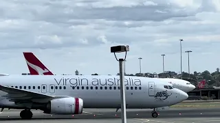 Qantas (Australia Post) A330-200F recently converted to a freighter, arriving in Sydney