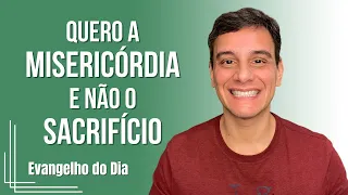 #PedroSiqueira #evangelhododia 15 de julho de 2022 - “Quero a misericórdia e não o sacrifício.”