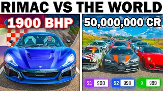 Forza Horizon 4 | Rimac Nevera VS The World | The Fastest Road Car Ever Made?