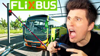 Stress an der GRENZE ✪ (Flixbus) Fernbus Simulator