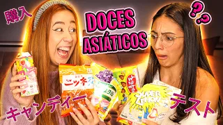 EXPERIMENTANDO DOCES ASIÁTICOS ESTRANHOS !! *Feat Isadora Nogueira*