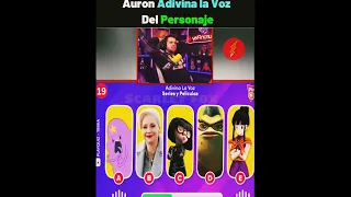 Auron adivina el personaje por su voz en español latino 🗣 Auron reacciona al Play Quiz 🔉 Scarlet Fox