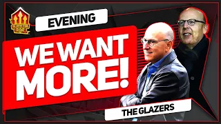 GLAZERS DEMAND MORE! Man Utd News