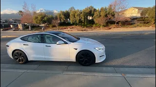 Tesla Model S Plaid taking off!