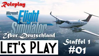 Erstflug Egelsbach - Frankfurt / Let's Play Microsoft Flightsimulator 2020 [deutsch] Folge 1