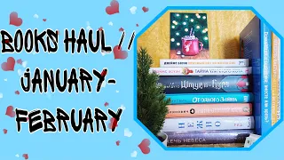 Books Haul // January - February