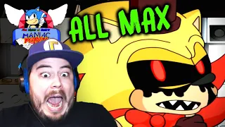 I BEAT THE ULTIMATE MANIAC MANIA MODE!! | Five Nights at Sonic's: Maniac Mania (Part 10)