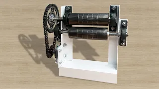 Mechanical Engineer Builds Incredible Sugarcane Press / Simple Homemade Sugarcane Juice Machine