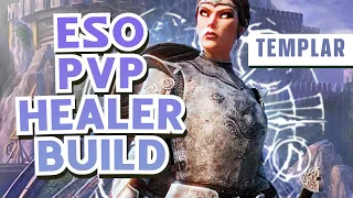 Building A PvP Healer For ESO ⚔️ Elder Scrolls Online Templar PvP Healer Build [Battlegrounds]
