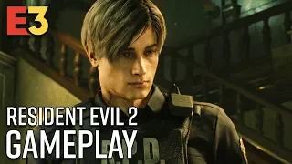 20 Minutes of Resident Evil 2 Gameplay - No Commentary | E3 2018