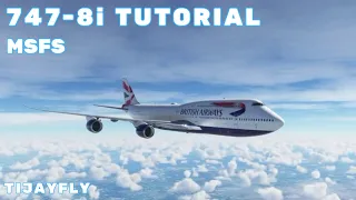 UPDATED MSFS 747-8i Tutorial | VNAV & ILS Autoland