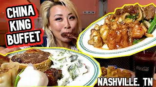 HOW MUCH DO I EAT AT CHINESE BUFFET?!? #RainaisCrazy China King Buffet in Nashville, TN!!!