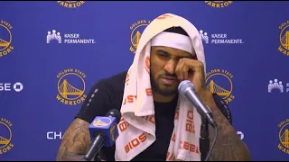 Gary Payton II postgame; Warriors lost to the Mavs on Wednesday