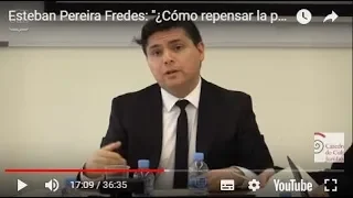 Esteban Pereira Fredes: ¿Cómo repensar la pobreza desde el derecho privado?.