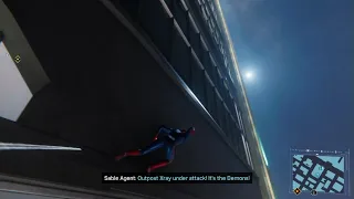 Marvel's Spider-Man slingshot glitch