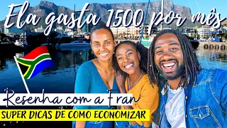 Como viver em Cape town com apenas 1,500 Reais por mês!  #capetown  #áfricado #baianosincapetown