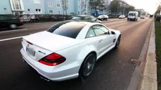 Mercedes SL 65 AMG Widebody Black Series - Burnout