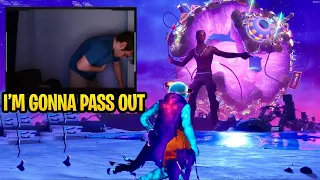 Mongraal ALMOST PASSES OUT Live On Stream After TRAVIS SCOTT LIVE EVENT in Fortnite!