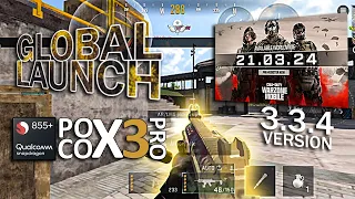 WARZONE MOBILE GLOBAL LAUNCH NEW UPDATE! SMOOTH GAMEPLAY POCO X3 PRO