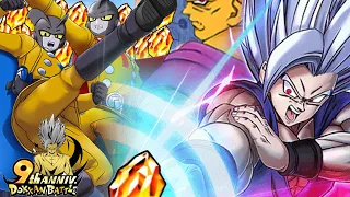 BEST SUMMON VIDEO EVER 1,150+ STONES 9TH ANNIVERSARY BEAST GOHAN & GAMMA 1 & GAMMA 2 SUMMONS #dokkan