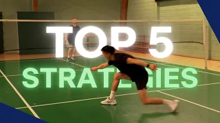 Top 5 Badminton Strategies ANY BEGINNER Should START Doing
