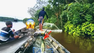 MENJALA UDANG GALAH SUNGAI SIAK||NELAYAN INI SAMPAI TERCENGANG LIHAT HASILNYA #udanggalah