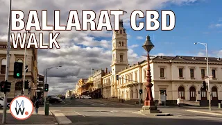 Ballarat CBD Walk🚶‍♀️【4k】Regional Victoria